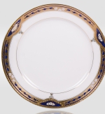 Набор закусочных тарелок  Дворцовый кобальт  на 6 персон 