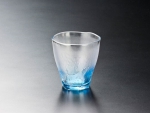 Набор стаканов Soga Glass Секитей  4 шт 270 мл голубые