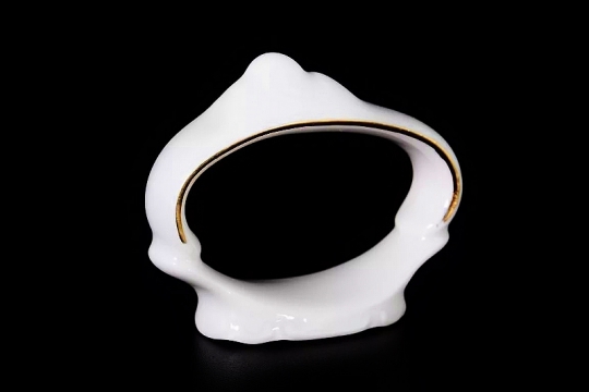 Кольцо для салфеток Отводка золото 6,5 см