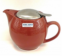 Чайник с ситечком 680мл Zero цвет: Вишня
