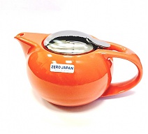 Чайник с ситечком 580мл Zero цвет: Морковный