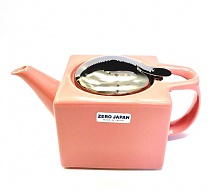 Чайник с ситечком 480мл Zero цвет: Розовый