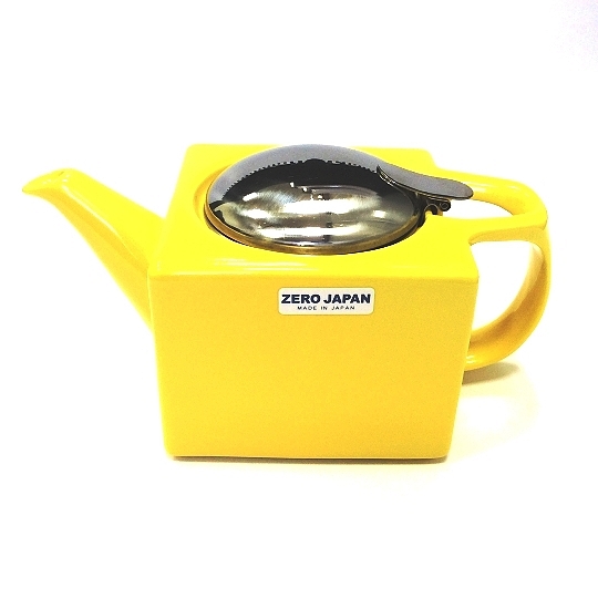 Чайник с ситечком 480мл  цвет: Желтый