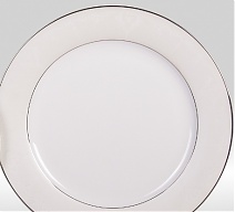 Набор закусочных тарелок  Серый шелк  на 6 персон 