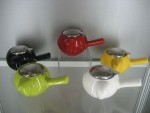Kettle with strainer 480 ml has next color: Light green