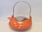 Kettle with strainer 550 ml has next color: Gourd 