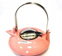 Чайник с ситечком 550мл Zero цвет: Розовый