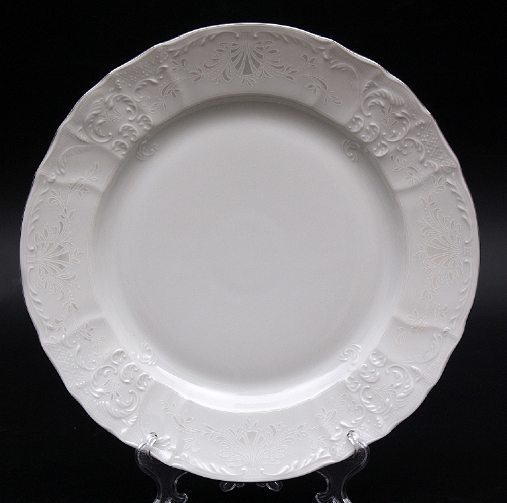 Набор тарелок 17см Бернадот белый 311011