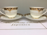 A set of cups for two persons "The PALACE OF COBALT"