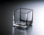 Candle holder "Cube", size (11,5*11,5/11,8) cm
