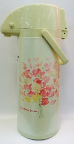 Thermos "Pink flowers" with fanfare 2,5 L